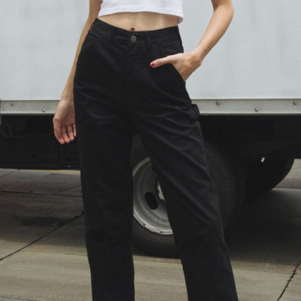 Brandy Melville new black Tammy cargo pants jeans